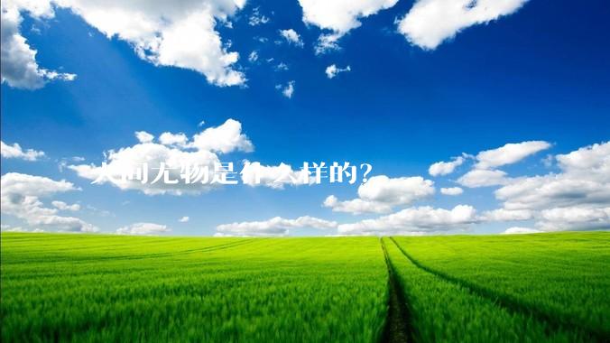 人间尤物是什么样的？